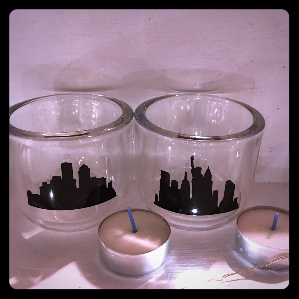 New York and Boston skyline